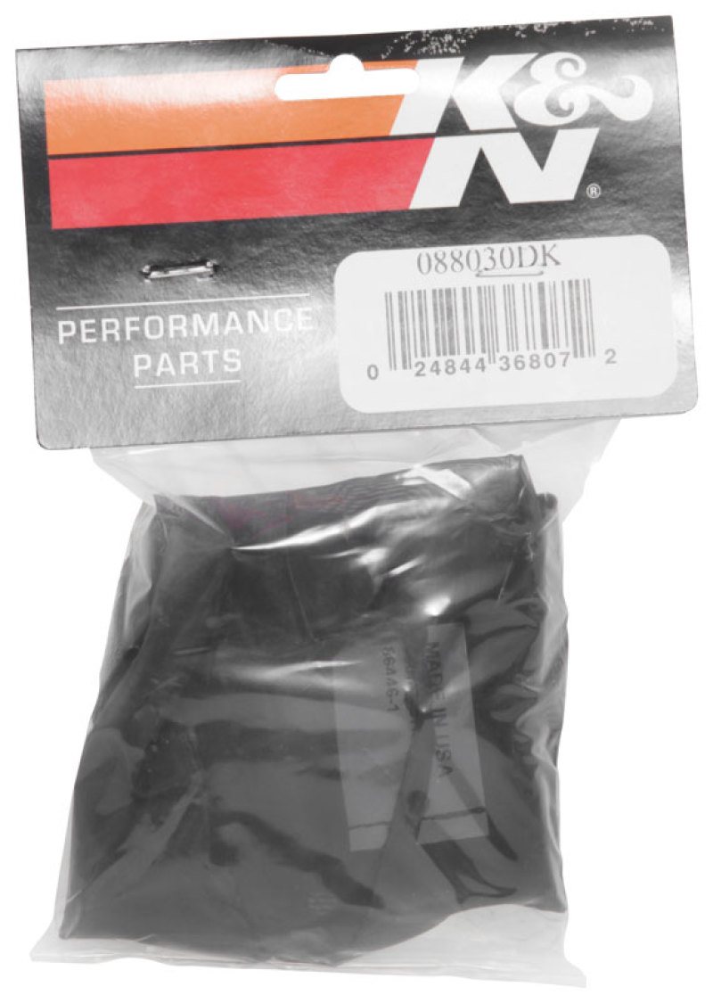 Close-up of K&N 088030DK Drycharger material