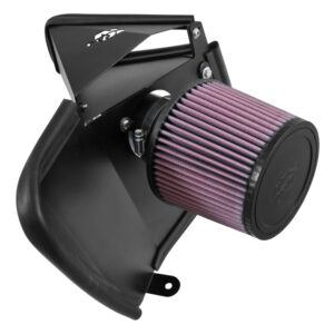K&N Filters 69-9508T cold air intake system with mandrel-bent aluminum tube