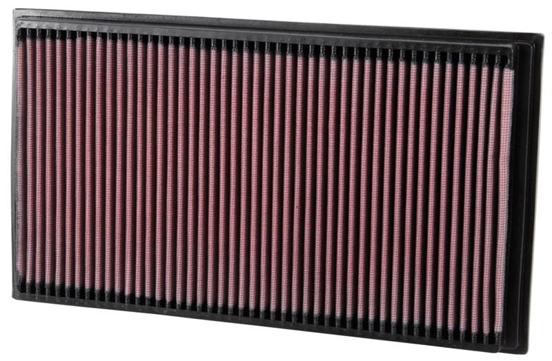 Close-up of K&N 33-2183 air filter design