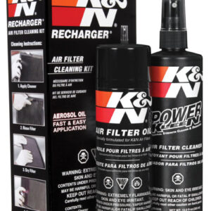 K&N Filters 99-5000 Recharger Kit with oil and degreaser