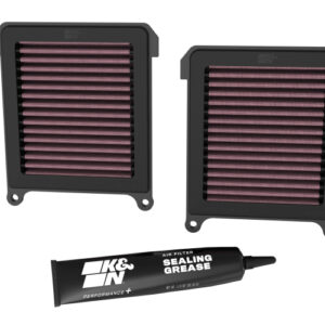 K&N HA-1120 High-Flow Air Filter for Motorcycles