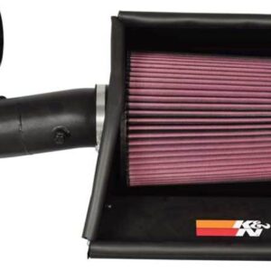 K&N Filters 77-3064KTK Cold Air Intake System with aluminum intake tube