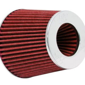 K&N Filters RG-1001RD Universal Air Filter with pliable rubber flanges