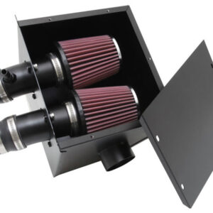 K&N Filters 57-1129 air intake system with high-density polyethylene tube