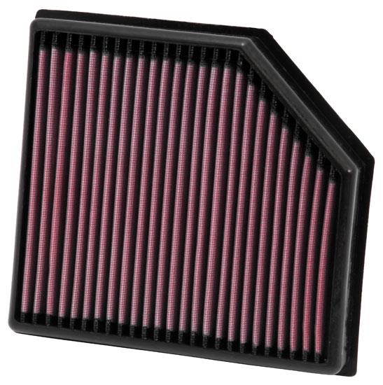 Close-up of K&N 33-2972 air filter design