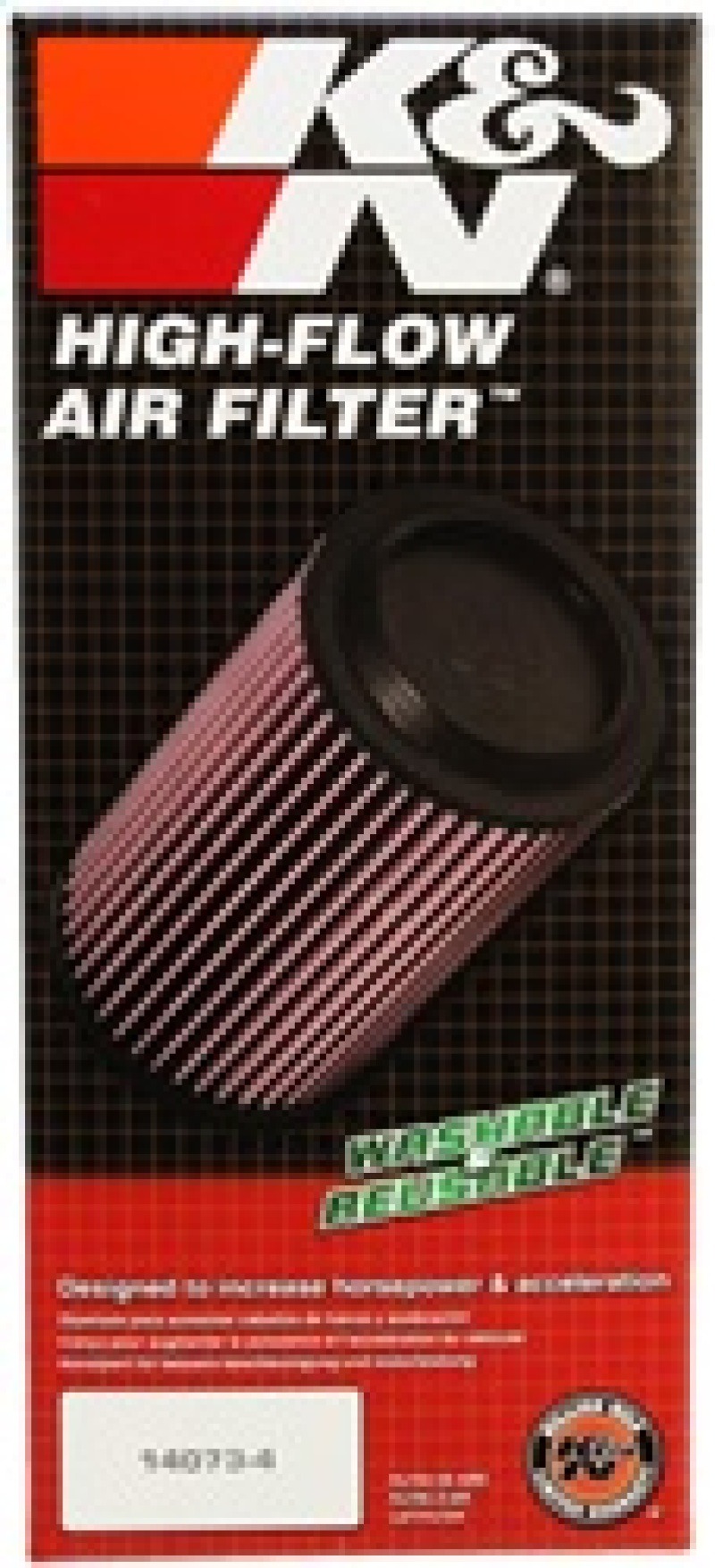 K&N E-2995 High-Flow Air Filter - Washable & Reusable - Image 6