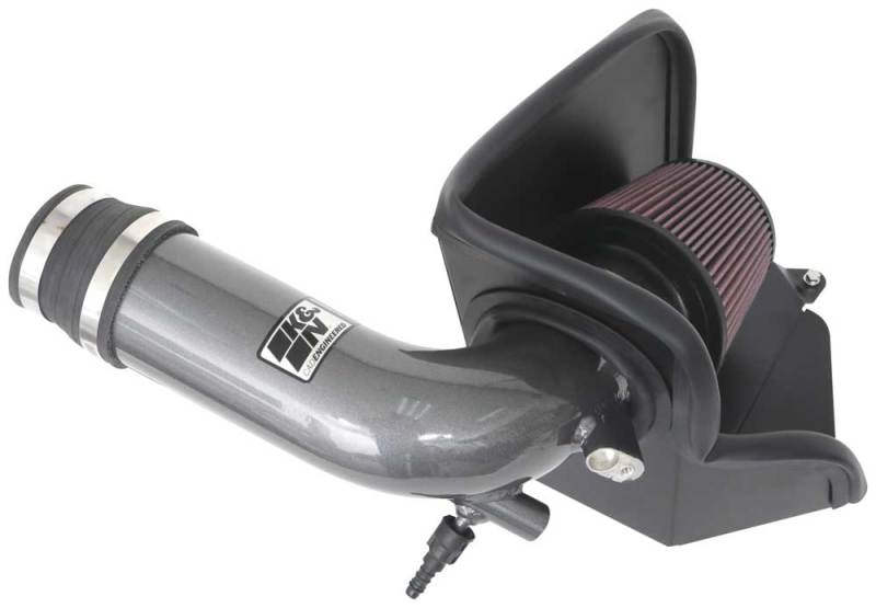 High-Flow Air Filter included in K&N 69-5328TC Air Intake System