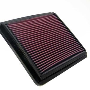 K&N 33-2800 High-Flow Air Filter with layered cotton media