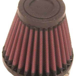 K&N RU-2580 Universal Air Filter with pliable rubber flanges