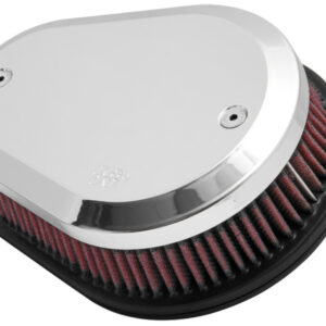 K&N Filters RK-3932 High-Flow Air Intake System with chrome cover
