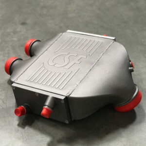 CSF 8082TG Top Mount Charge-Air-Cooler in thermal grey finish