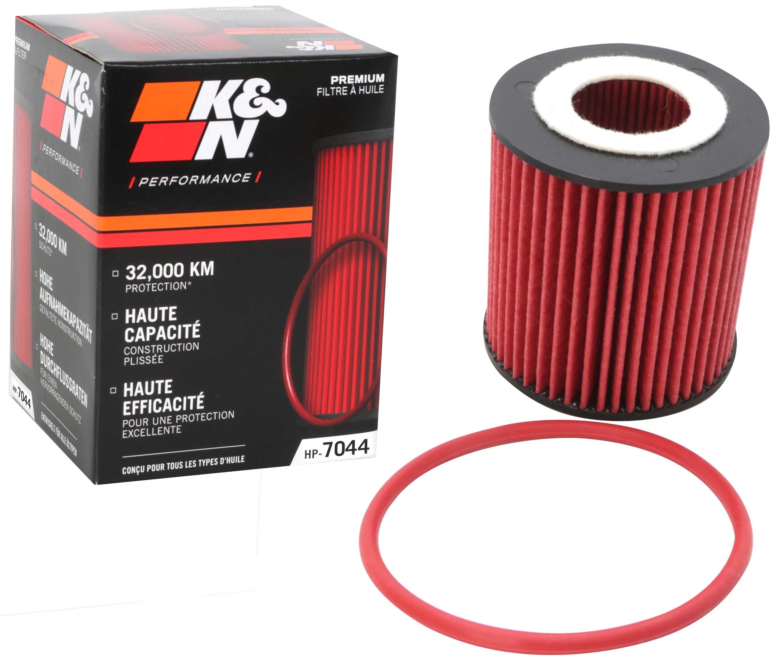 K&N HP-7044 Cartridge Oil Filter - Premium Performance - Image 4