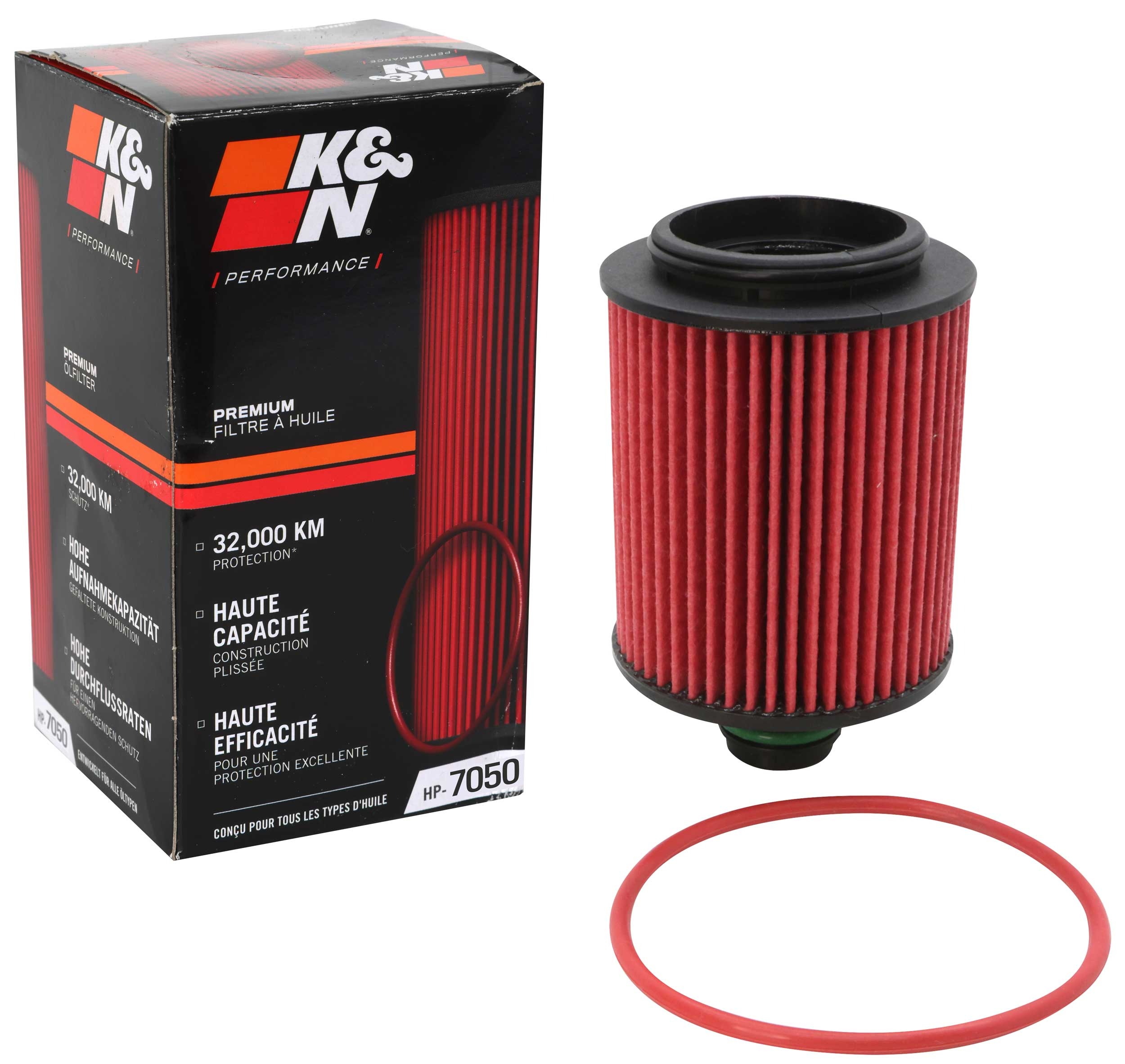 K&N HP-7050 Cartridge Oil Filter - Premium Engine Protection - Image 4