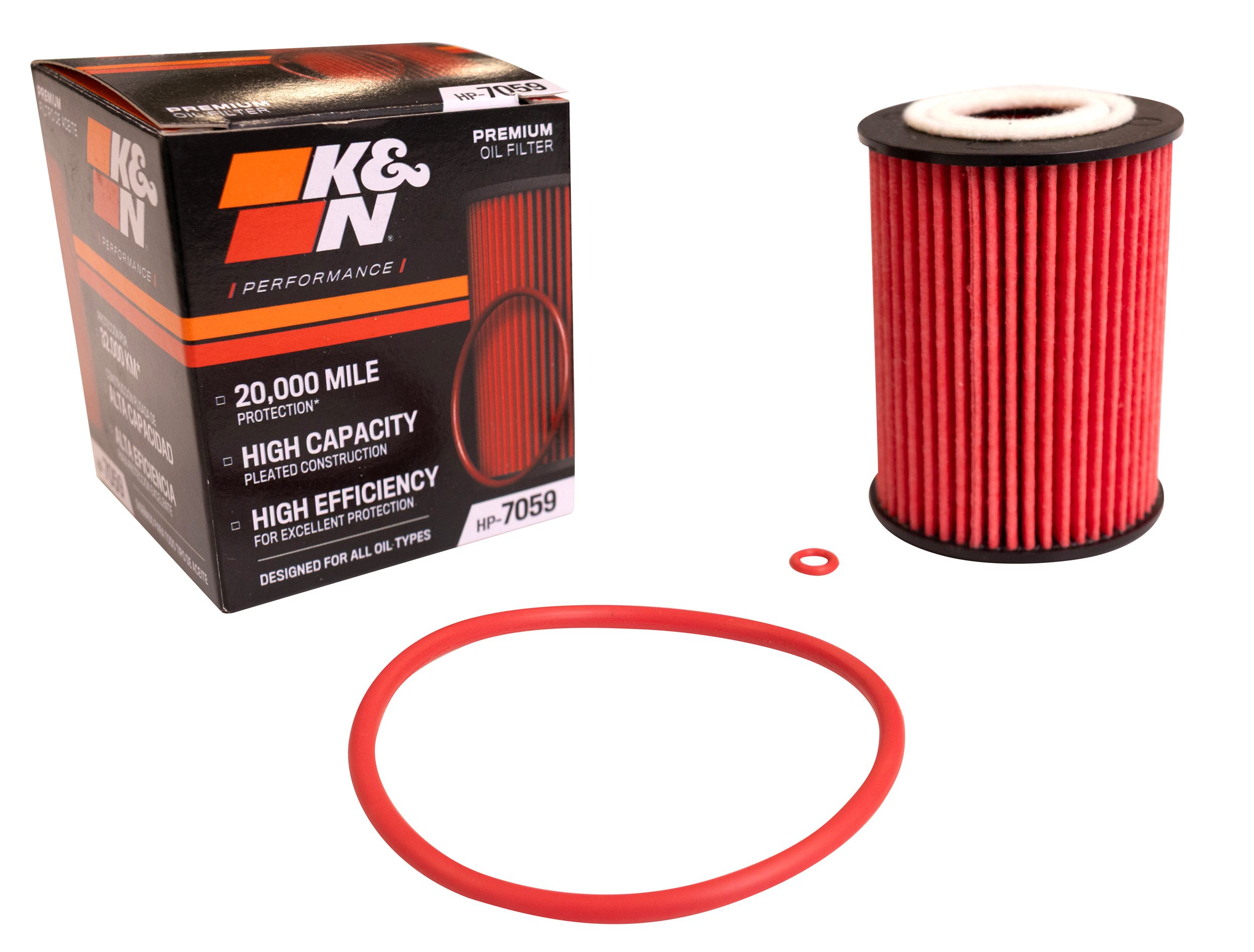 K&N Filters HP-7059 Cartridge Oil Filter - Image 4