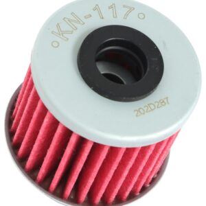 K&N Filters KN-117 Premium Oil Filter for Powersports