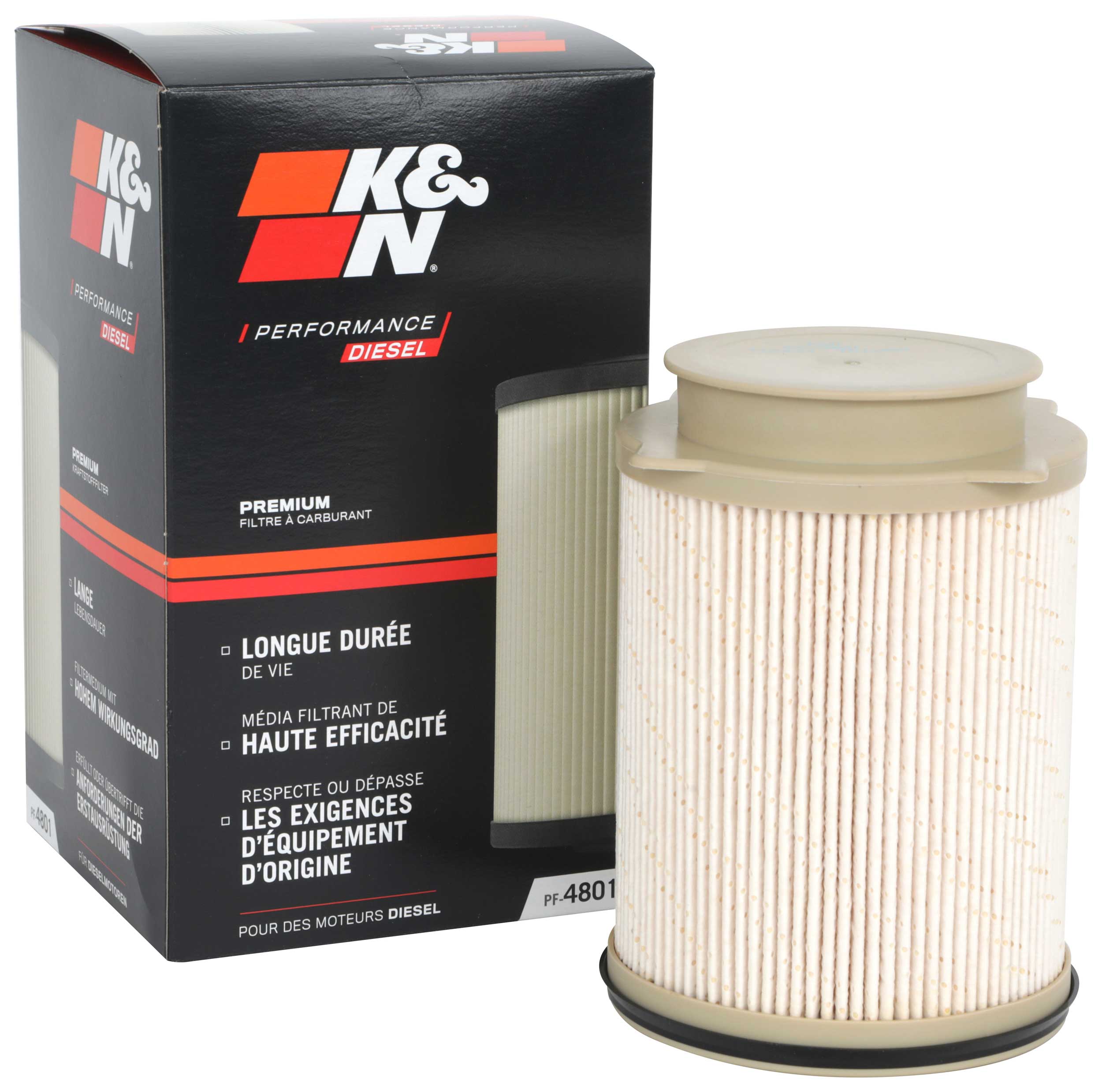 K&N PF-4801 Performance Cartridge Fuel Filter - Image 4