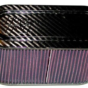 K&N Filters RP-5115 Universal Air Filter with carbon fiber top