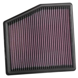 K&N 33-5061 High-Flow Air Filter with layered, oiled cotton media
