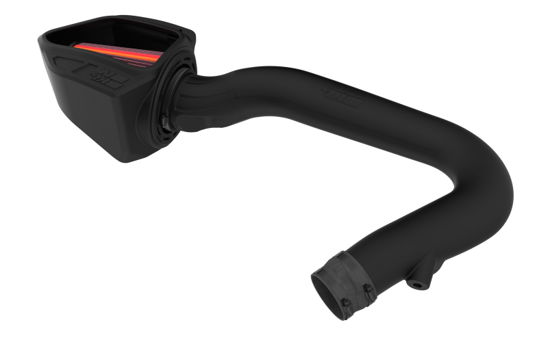 High-density polyethylene tube of K&N cold air intake system