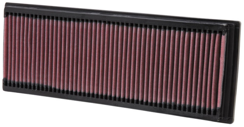 Close-up of K&N 33-2181 Air Filter with layered cotton media