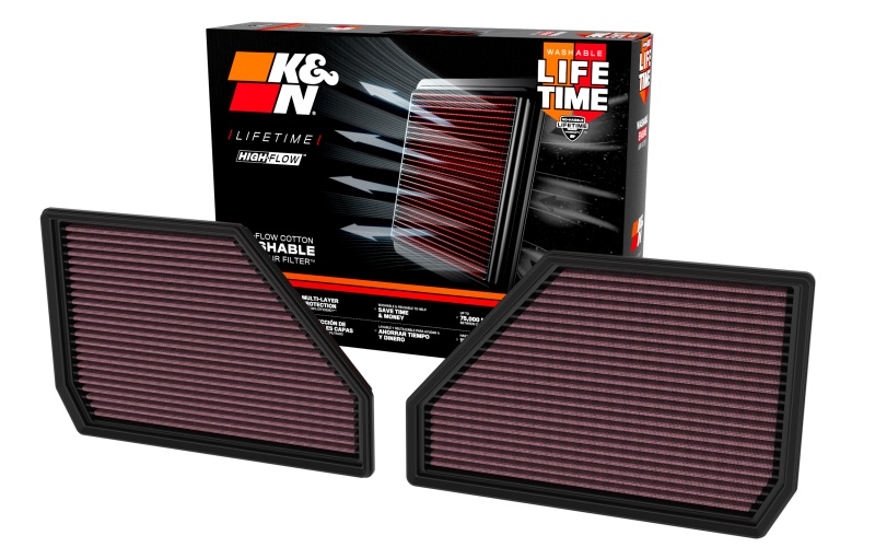 K&N 33-5144 Air Filter for performance enhancement in BMW vehicles