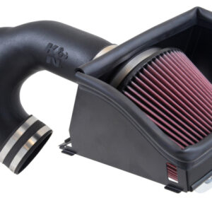 K&N Filters 63-2593 Air Intake System with high-flow air filter