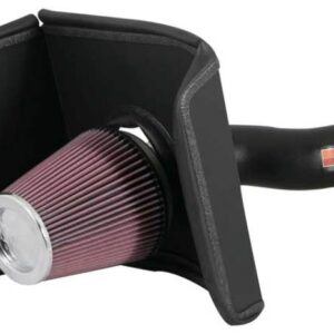 K&N Filters 63-9031-1 air intake system with high-density polyethylene tube