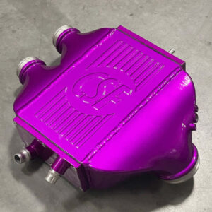 CSF 8082VM Top Mount Charge-Air-Cooler in Violet Metallic