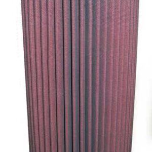 K&N E-9231-1 High-Flow Air Filter showcasing layered cotton media