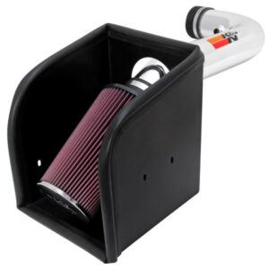 K&N Filters 77-1529KP cold air intake system with aluminum intake tube