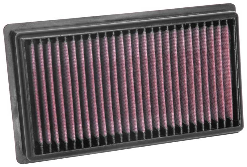 K&N 33-5081 High-Flow Air Filter for Hyundai Accent and Kia Rio