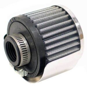 K&N Filters 62-1511 crankcase vent filter with chrome top