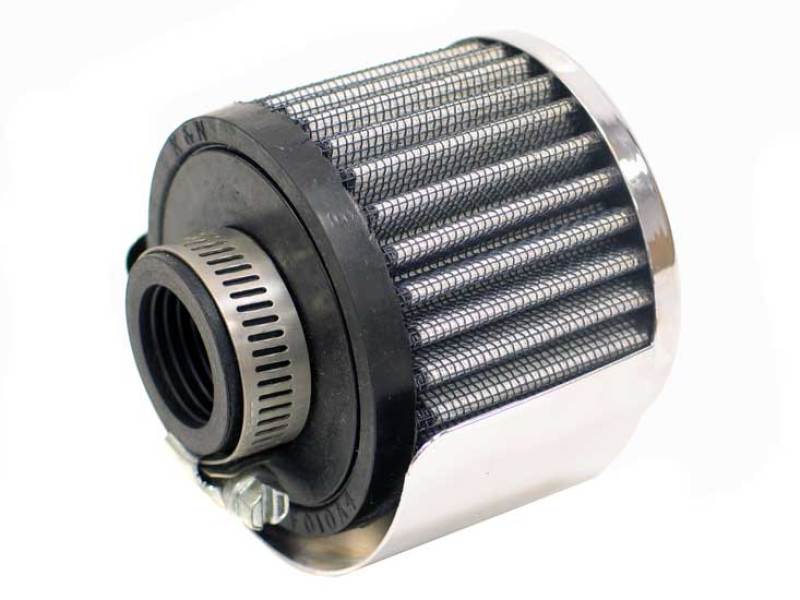 K&N Filters 62-1511 crankcase vent filter with chrome top