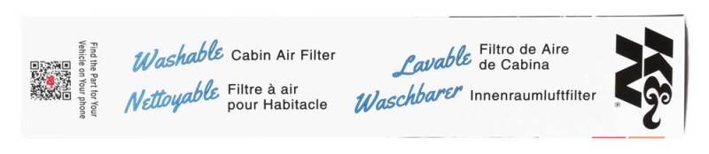 K&N Filters VF4002 Cabin Air Filter - Washable Replacement - Image 7