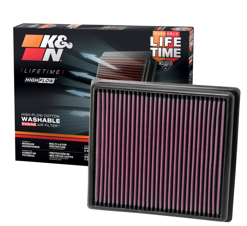 K&N 33-2990 High-Flow Air Filter for BMW Models - Image 10