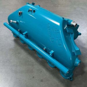CSF 8233MIAB Charge-Air Cooler Manifold in Miami Blue