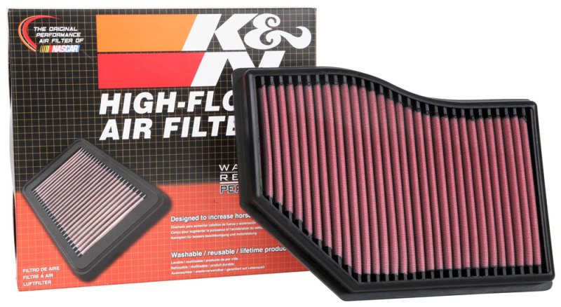 K&N air filter installation