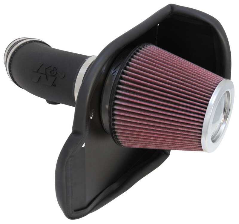 High-flow air filter included with K&N 57-1565