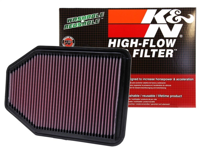 K&N 33-2364 High-Flow Air Filter for Jeep Wrangler - Image 8