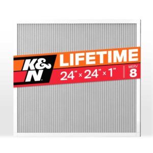 K&N HVC-8-12424 Washable HVAC Filter