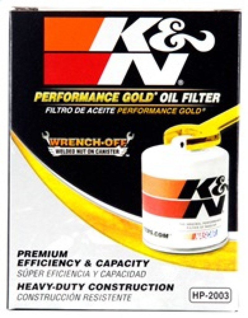 K&N HP-2003 Premium Oil Filter for Engine Protection - Image 9