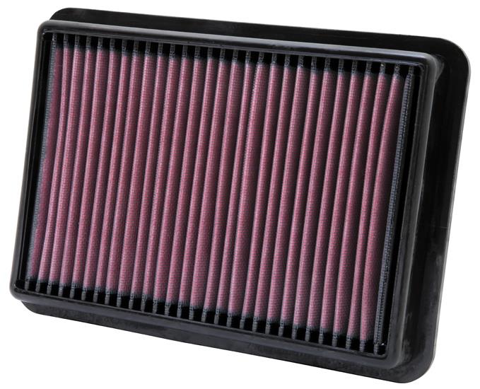 K&N 33-2980 air filter in packaging