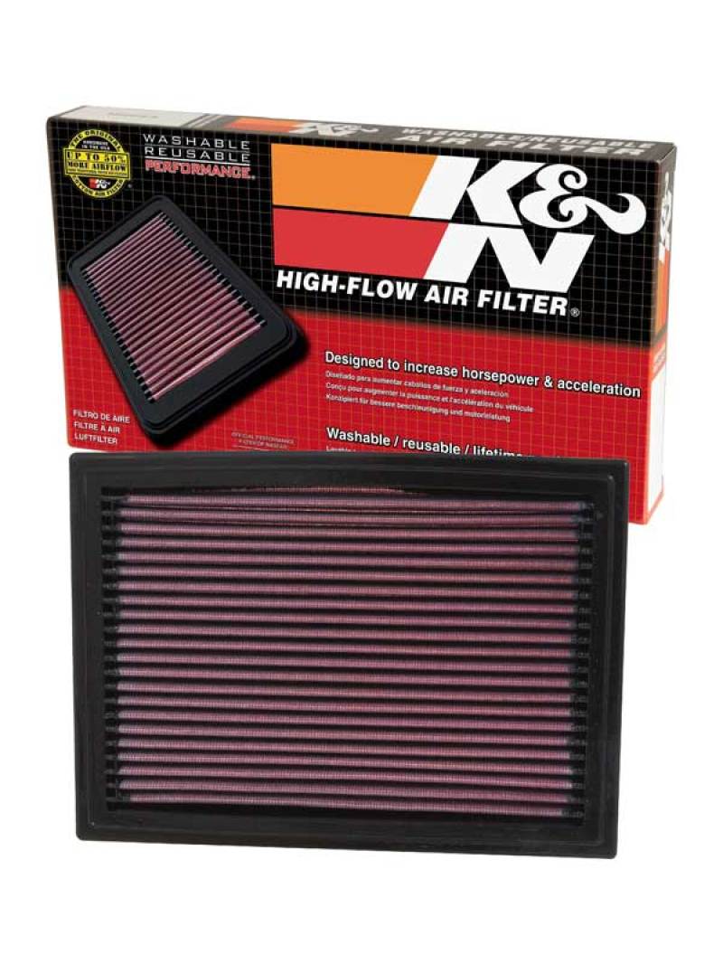 K&N 33-2187 High-Flow Air Filter for Ford, Mazda, Mercury - Image 6