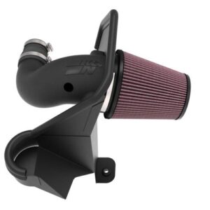 K&N Filters 63-1595 Air Intake System with high-density polyethylene tube