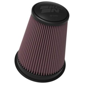 K&N RU-5342 Universal Air Filter with rubber flanges