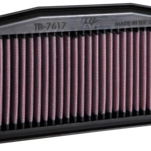 K&N Filters TB-7617 High-Flow Air Filter for Motorcycles