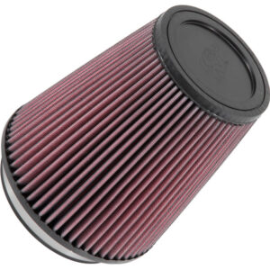 K&N Filters RU-2800 Universal Air Filter with rubber flanges