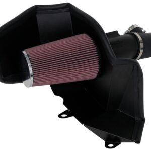 K&N Filters 63-3115 Air Intake System with high-density polyethylene tube