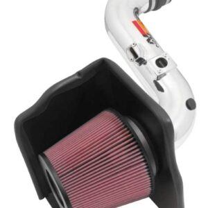 K&N Filters 77-3087KP Cold Air Intake System with aluminum intake tube