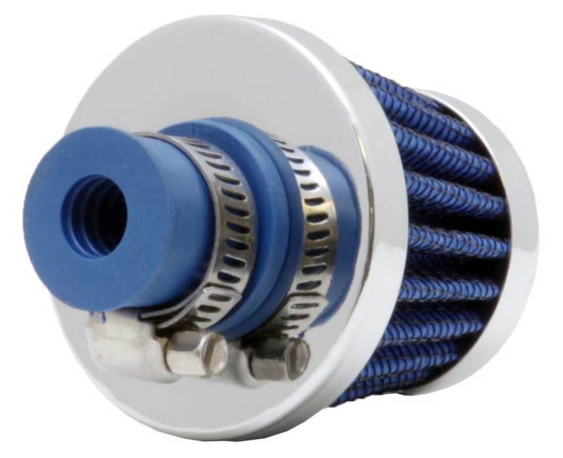 K&N 62-1600BL Crankcase Vent Filter - Chrome Top & Base - Image 8